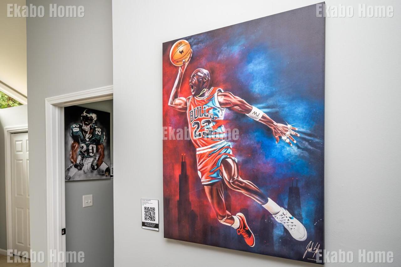 Luxury Sports Art Gallery - 15 Mins To Atl Battery Marietta Exterior photo